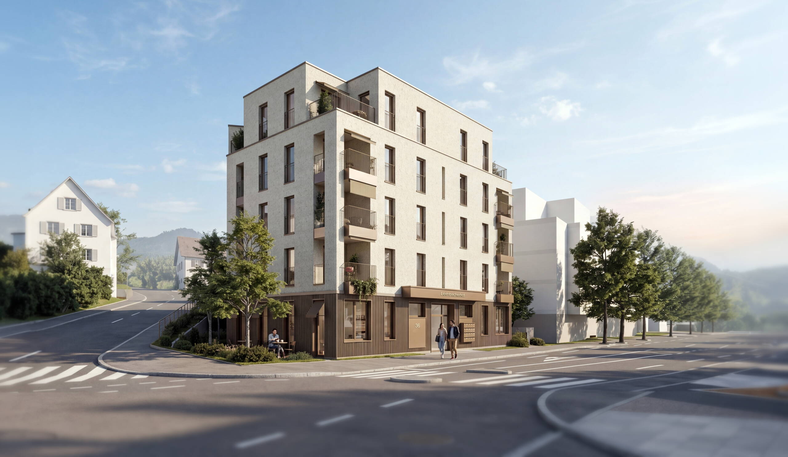 Leimbacherhof Zürich Leimbacherhof Zürich, Besucheransicht